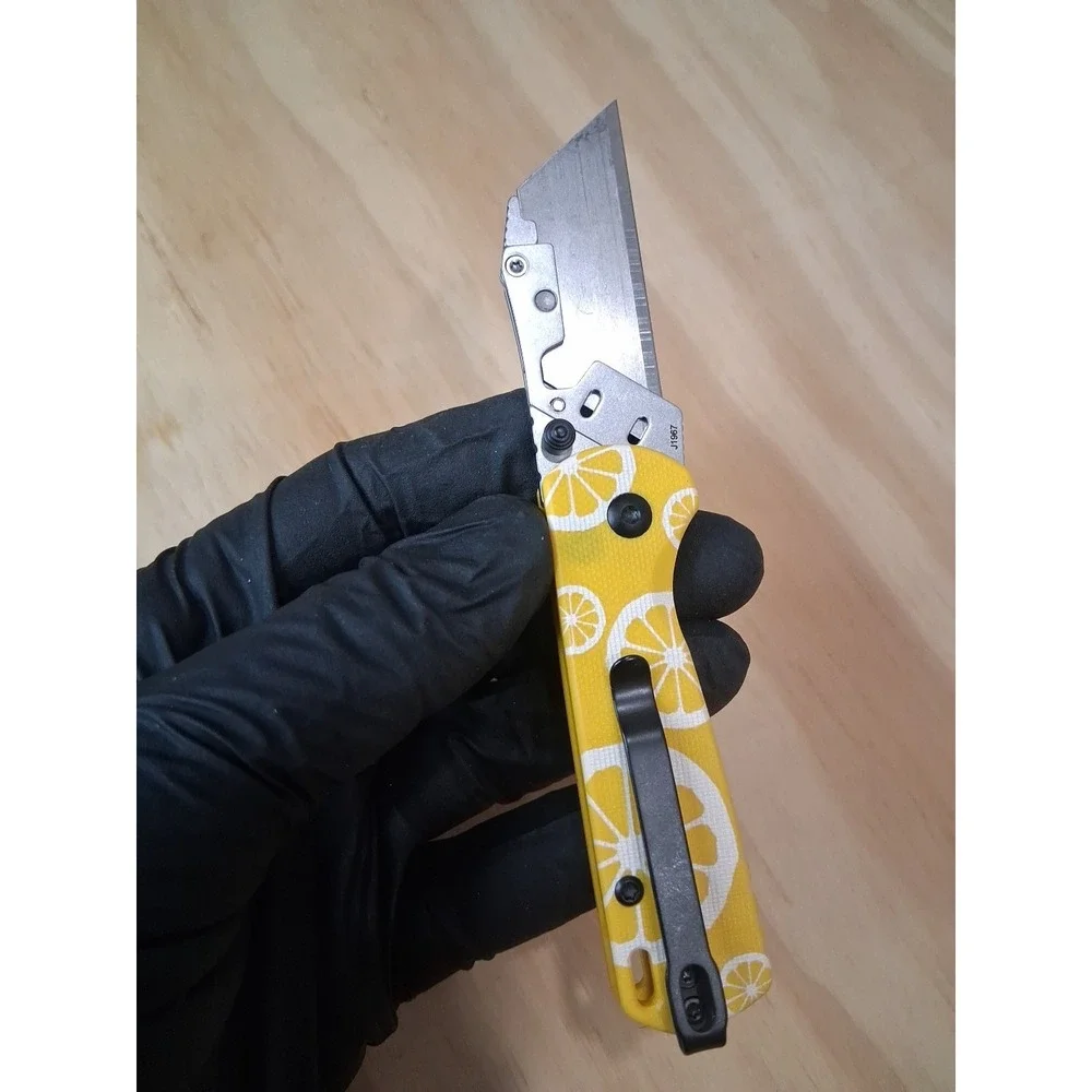 CJRB Boxer Lemon Folding Knife 2.38